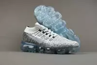 nike hombres lab air vapormax flyknit new white gray